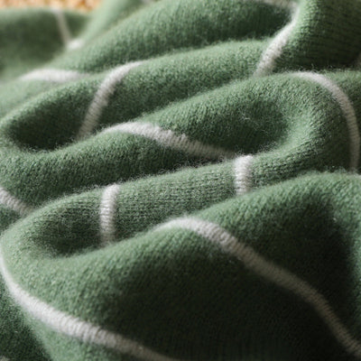 John Wellington Striped Wool Sweater